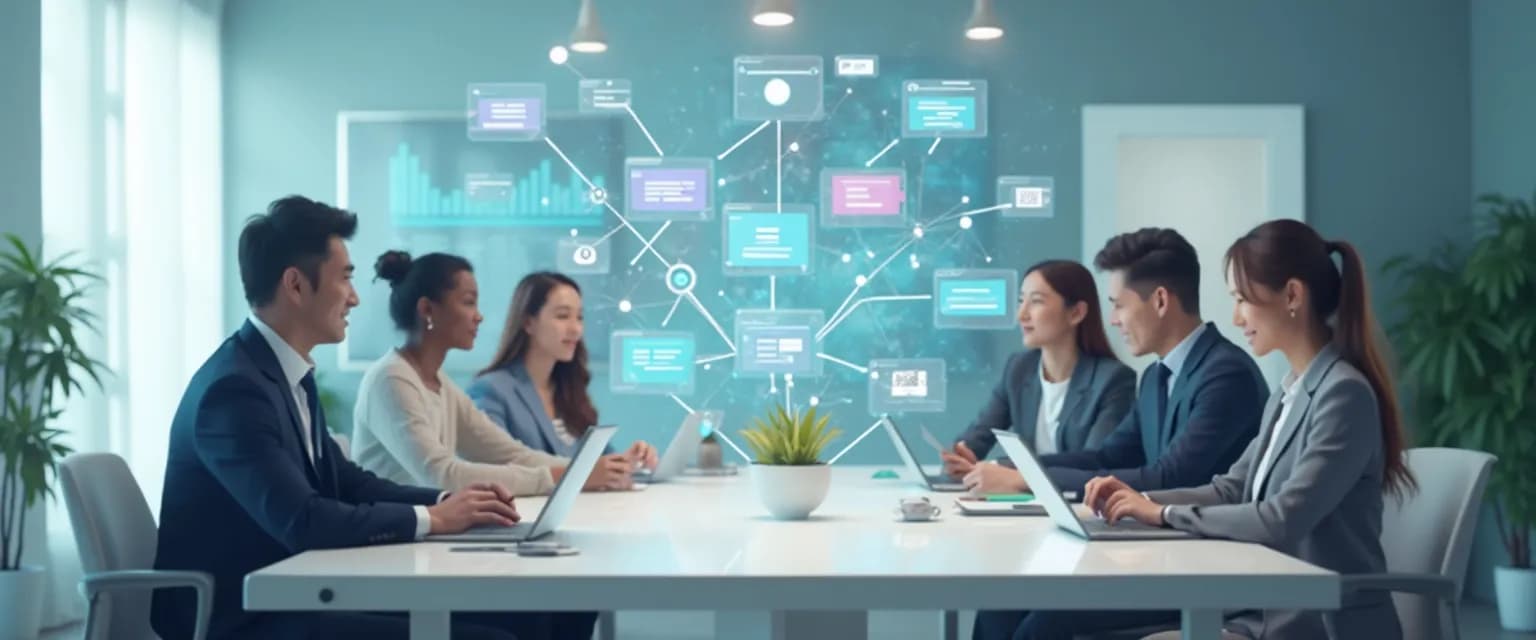 HR and learning and development professional implementing microlearning moments with employees