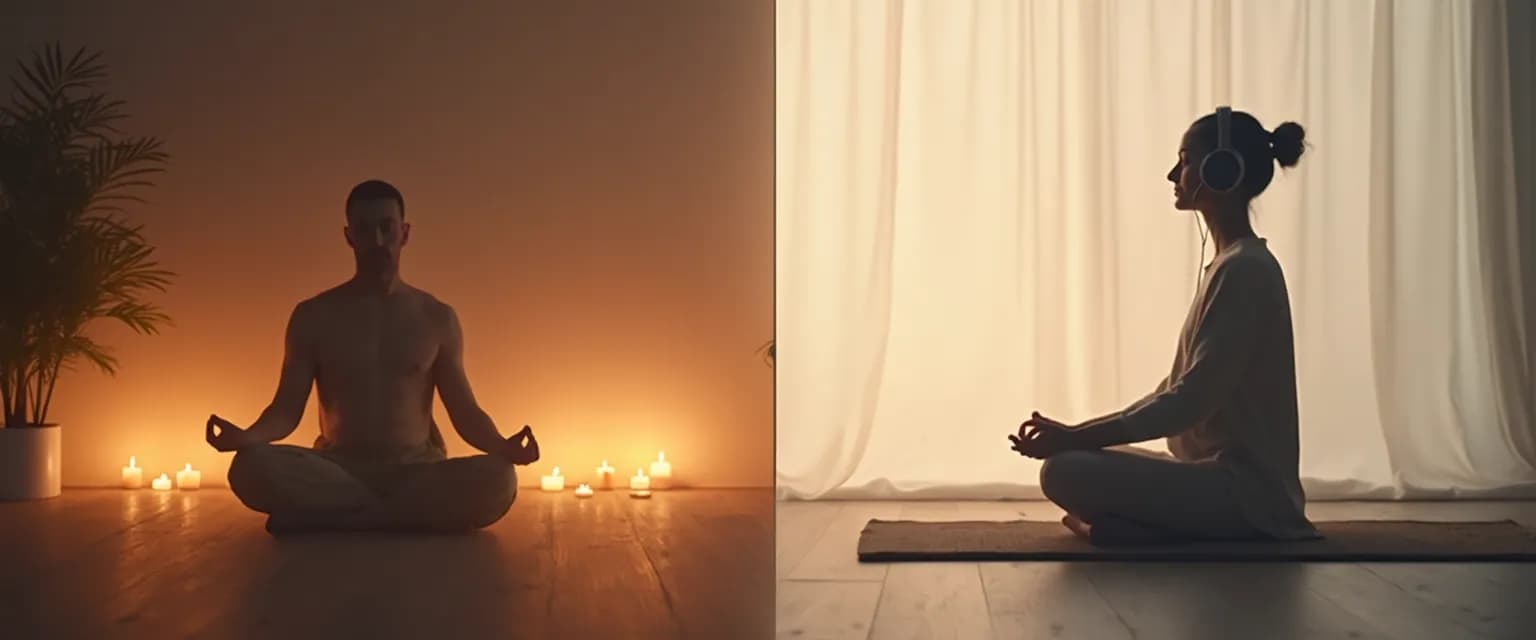 Sam Harris meditation technique compared to traditional mindfulness practices