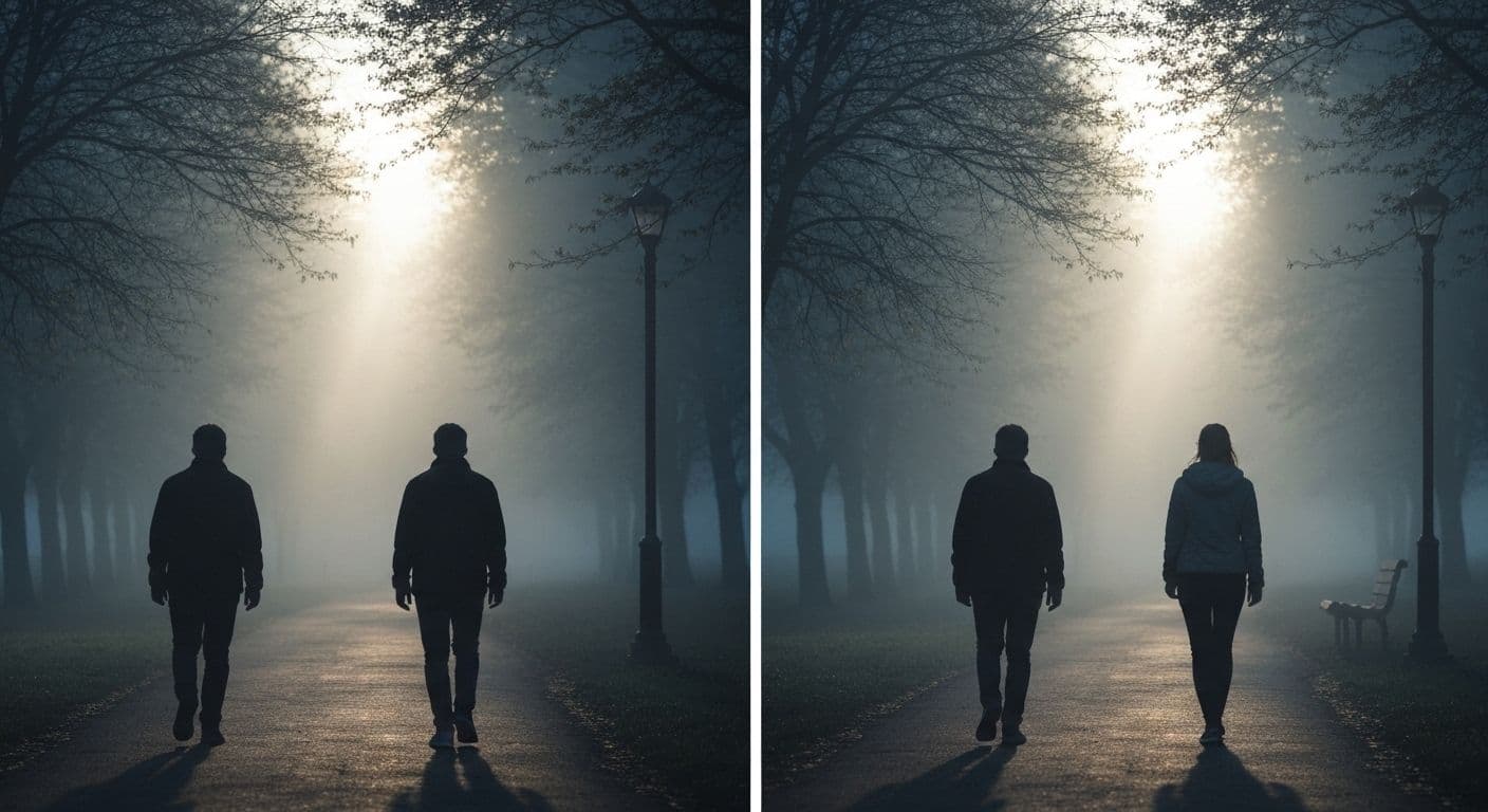 Person experiencing loss of friendship grief with physical symptoms of emotional distress