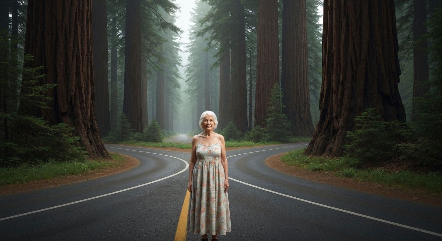 Person reflecting on choices showing concept self awareness in decision-making process