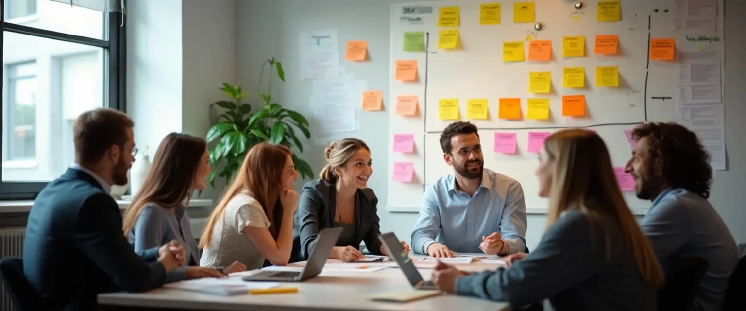 Professional analyzing feedback sources to improve self-awareness at work