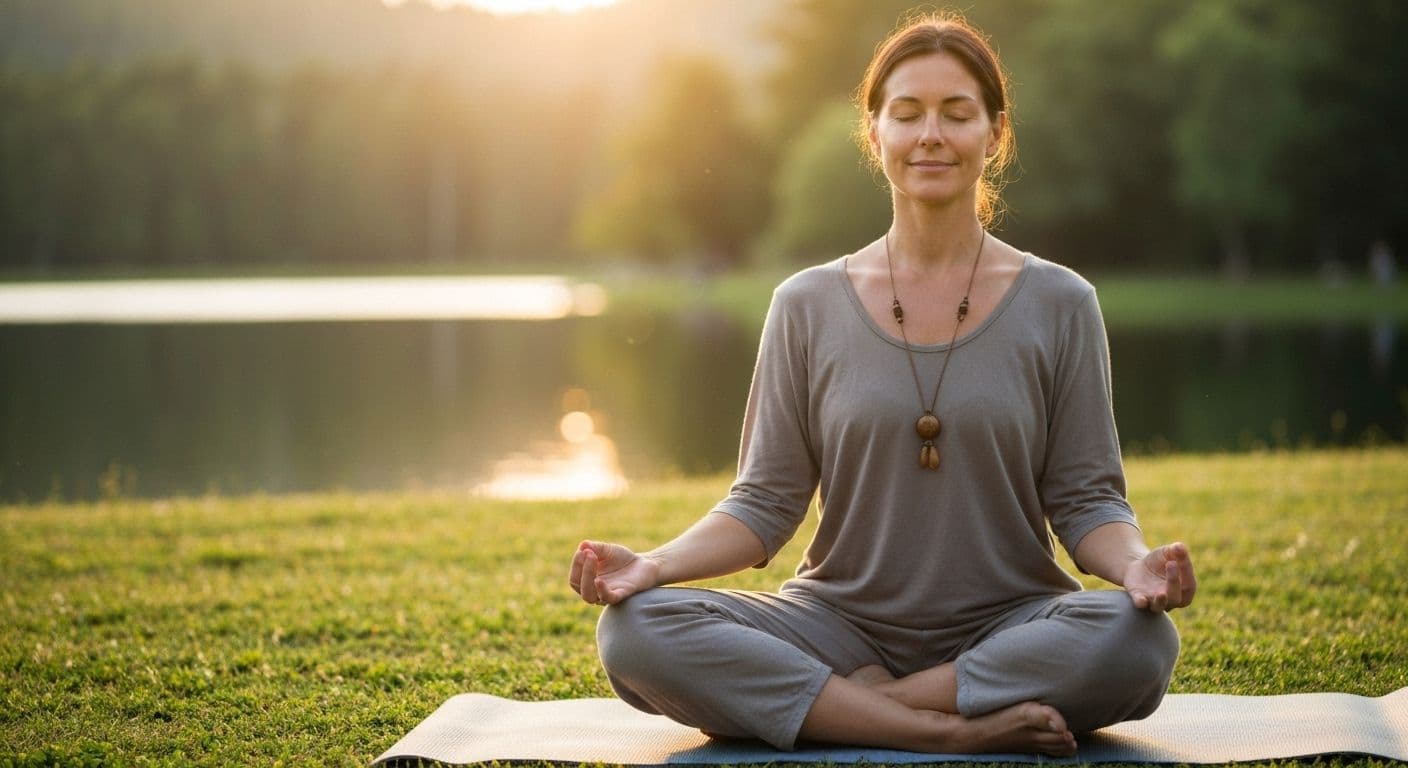 Person with confident expression representing healthy mindset and sustainable behavior change