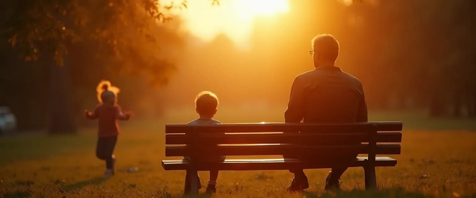 Single parent navigating heartbreak stages while caring for children