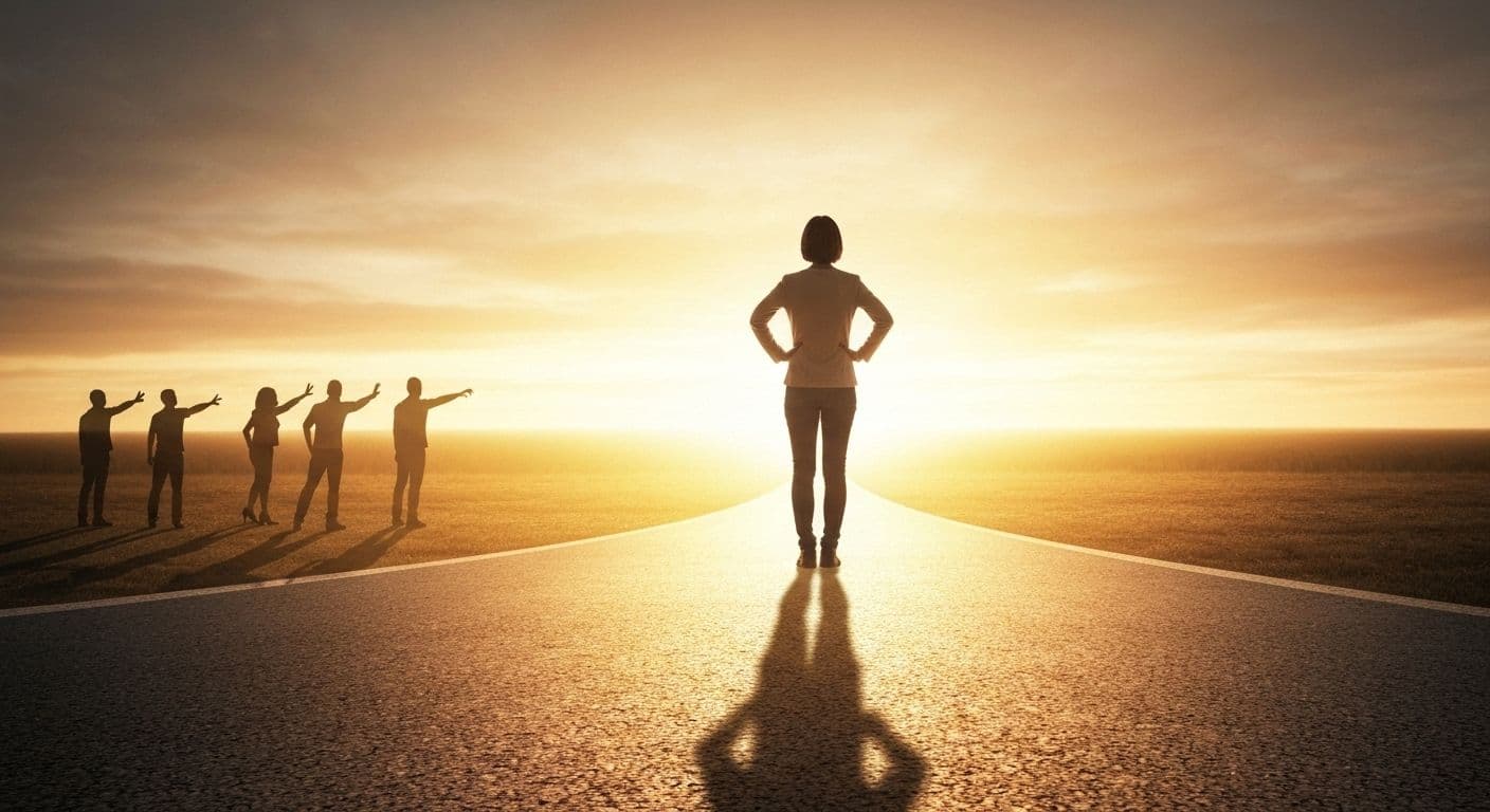 Person reflecting on lessons in heartbreak while journaling about authentic living and overcoming people-pleasing