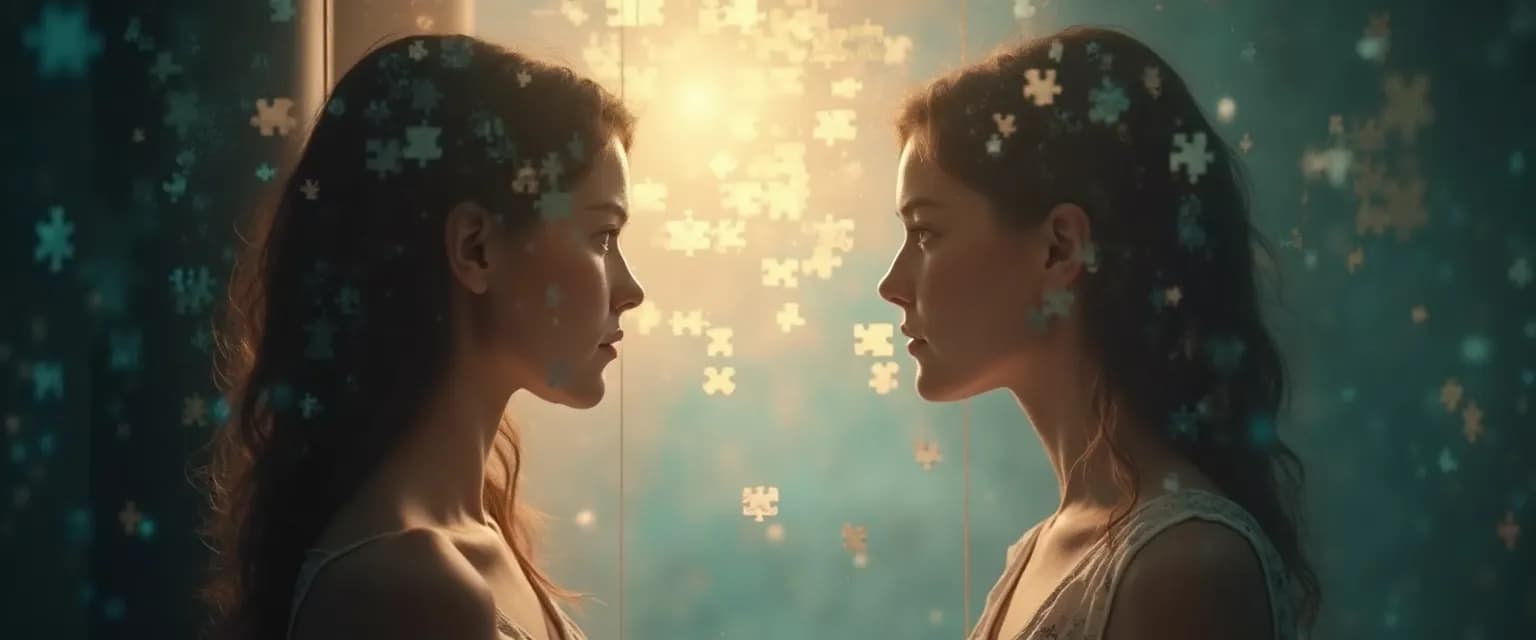 Couple developing self-awareness for healthier relationships