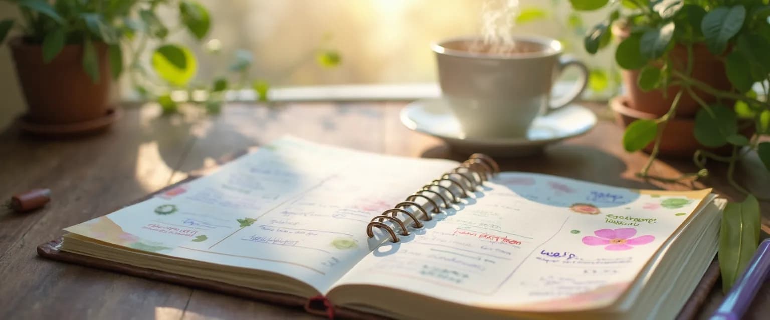 Person reflecting during their year of living mindfully with a personalized mindfulness blueprint