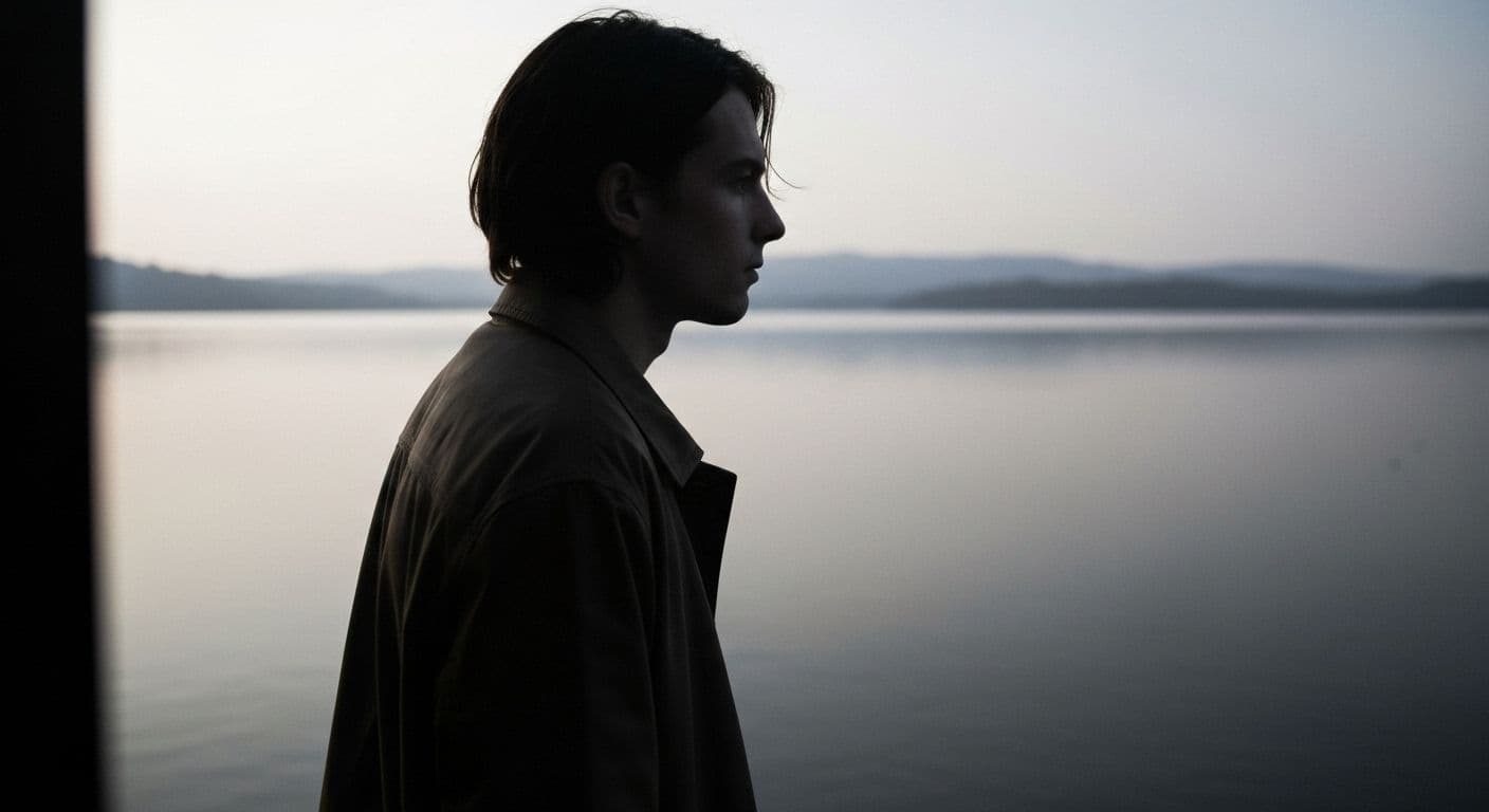 Person reflecting in mirror symbolizing accurate self awareness and improved self-assessment