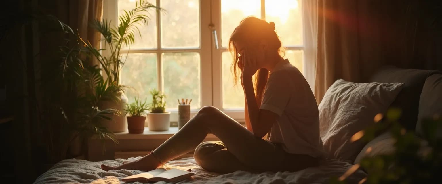 Woman practicing emotional regulation techniques recommended by breakup therapist near me