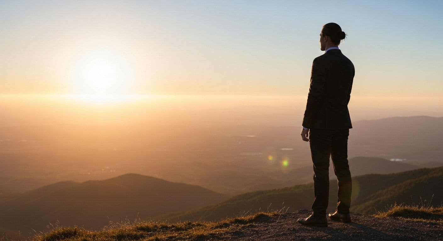 Leader practicing self awareness as a leadership skill through daily reflection and team feedback