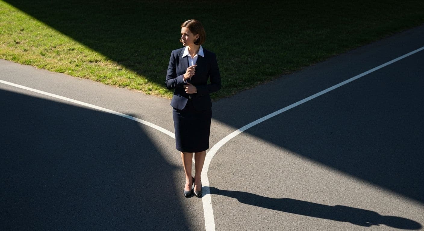 Self-aware leader practicing ethics and self-awareness techniques while reviewing workplace decisions