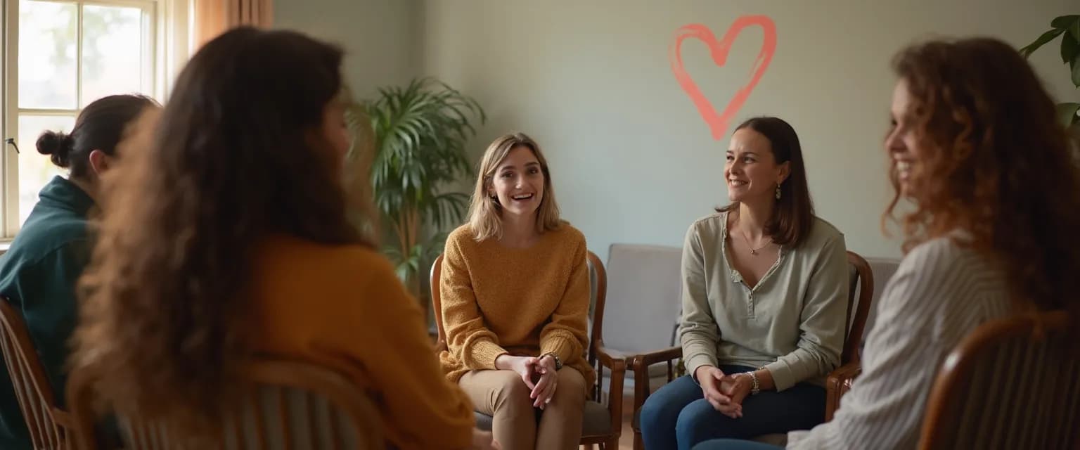 Person considering joining breakup support groups near me for emotional healing