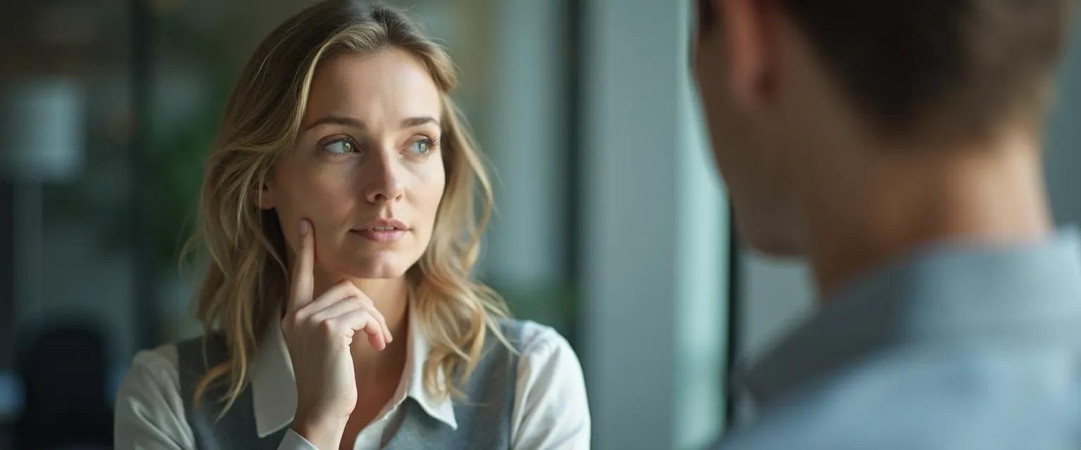 Professional demonstrating self awareness at work through reflective practice