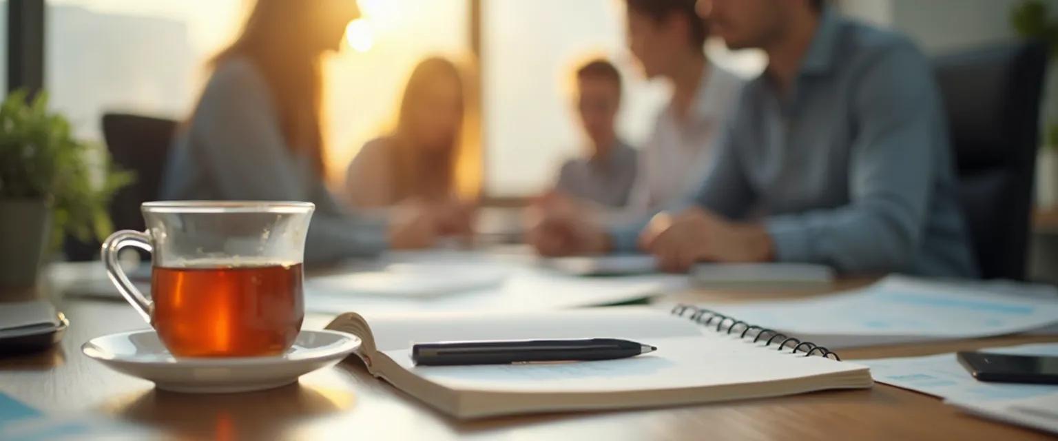 Professional practicing self awareness at the workplace through daily reflection