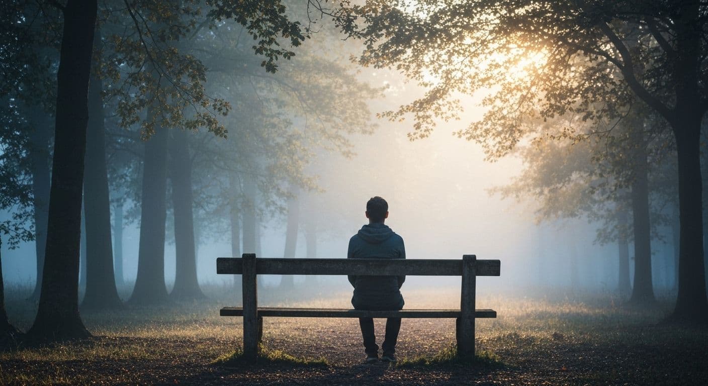 Person practicing mindful heartbreak recovery techniques as a sustainable cure for heartbreak