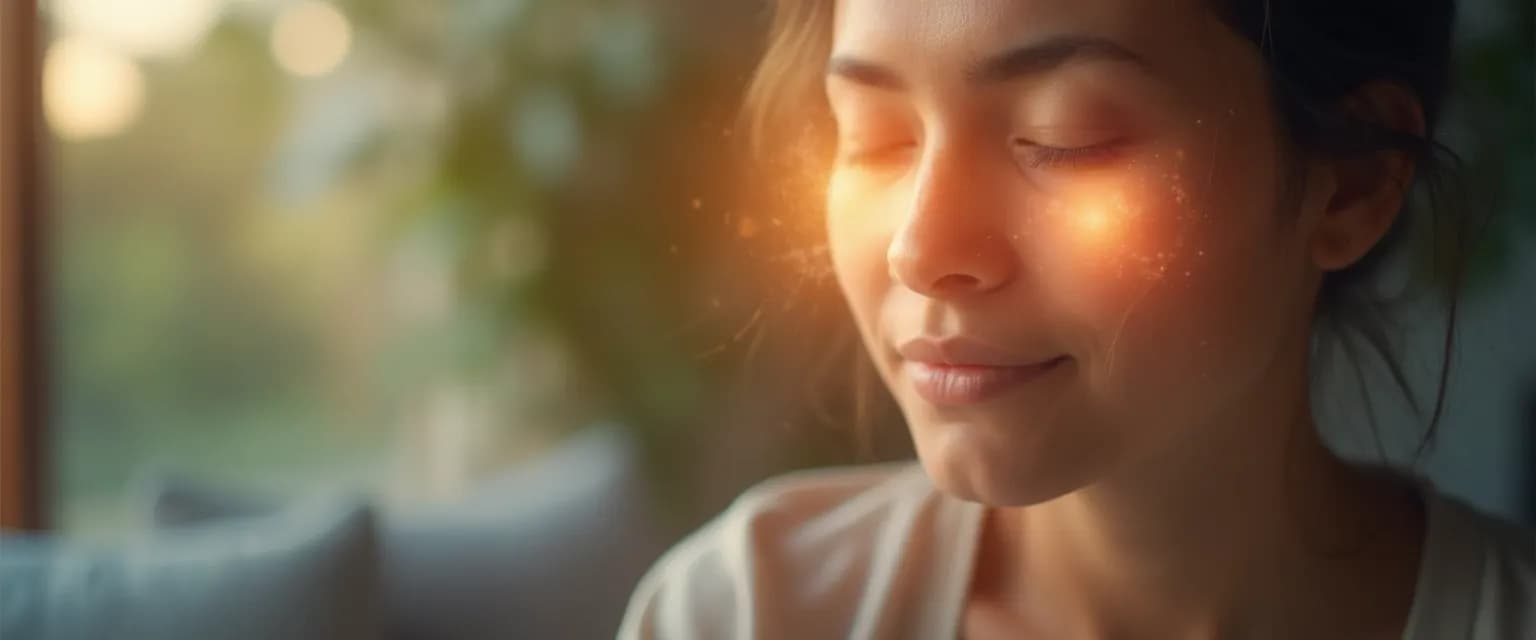 Person practicing mindfulness meditation for chronic pain management