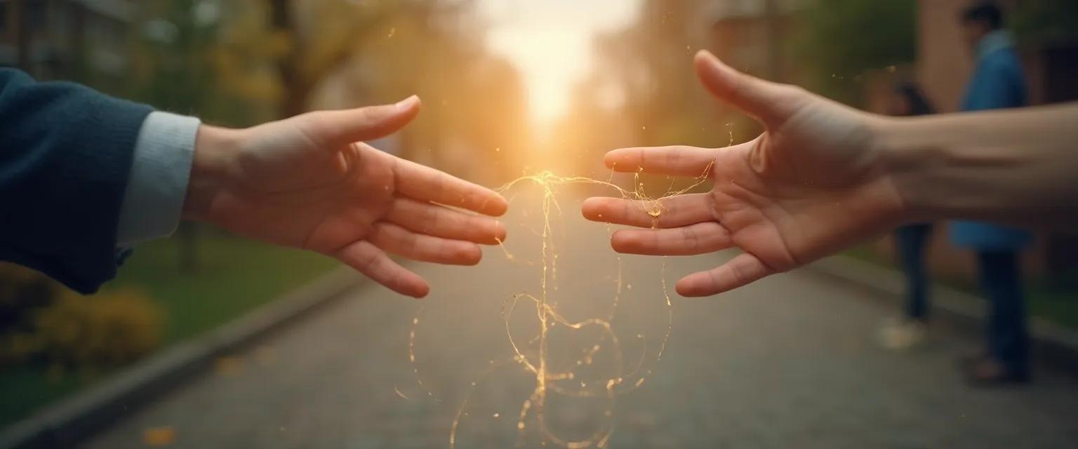 Couple rebuilding trust after long distance relationship breakup and get back together