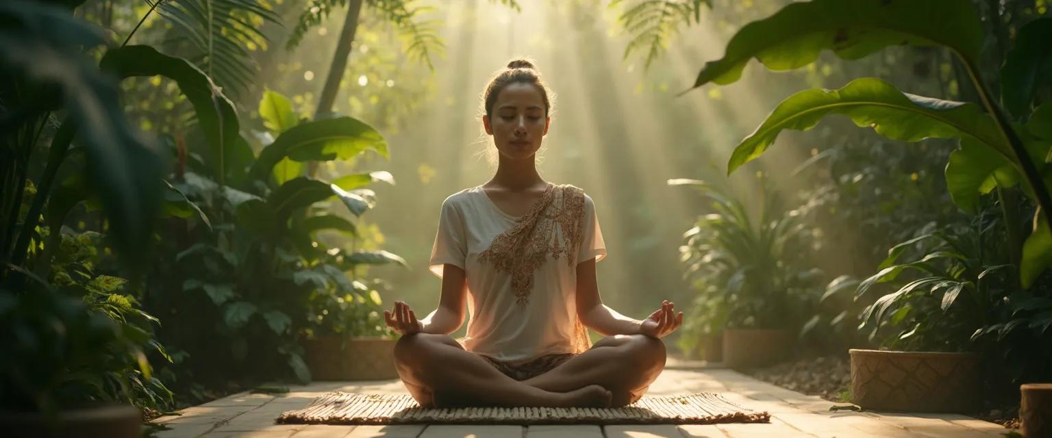 Ilustrasi praktik mindfulness untuk pemula Indonesia yang menjelaskan apa itu mindfulness