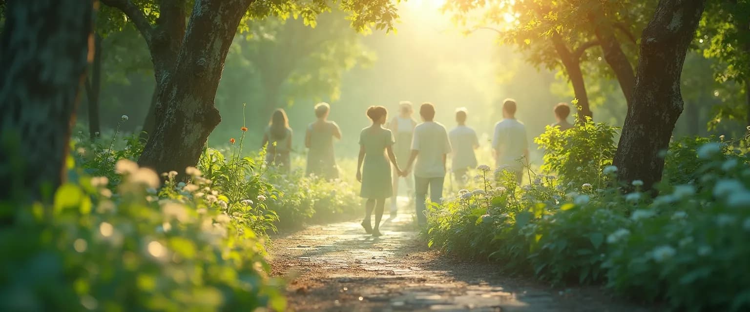 Diverse people connecting in specialized grief groups for unique loss experiences