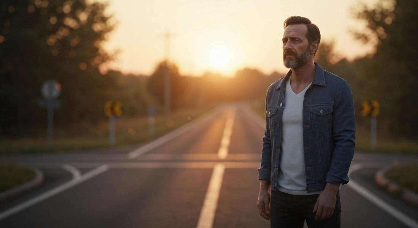 Person reflecting peacefully while processing emotions after being sad about breakup even though they ended it