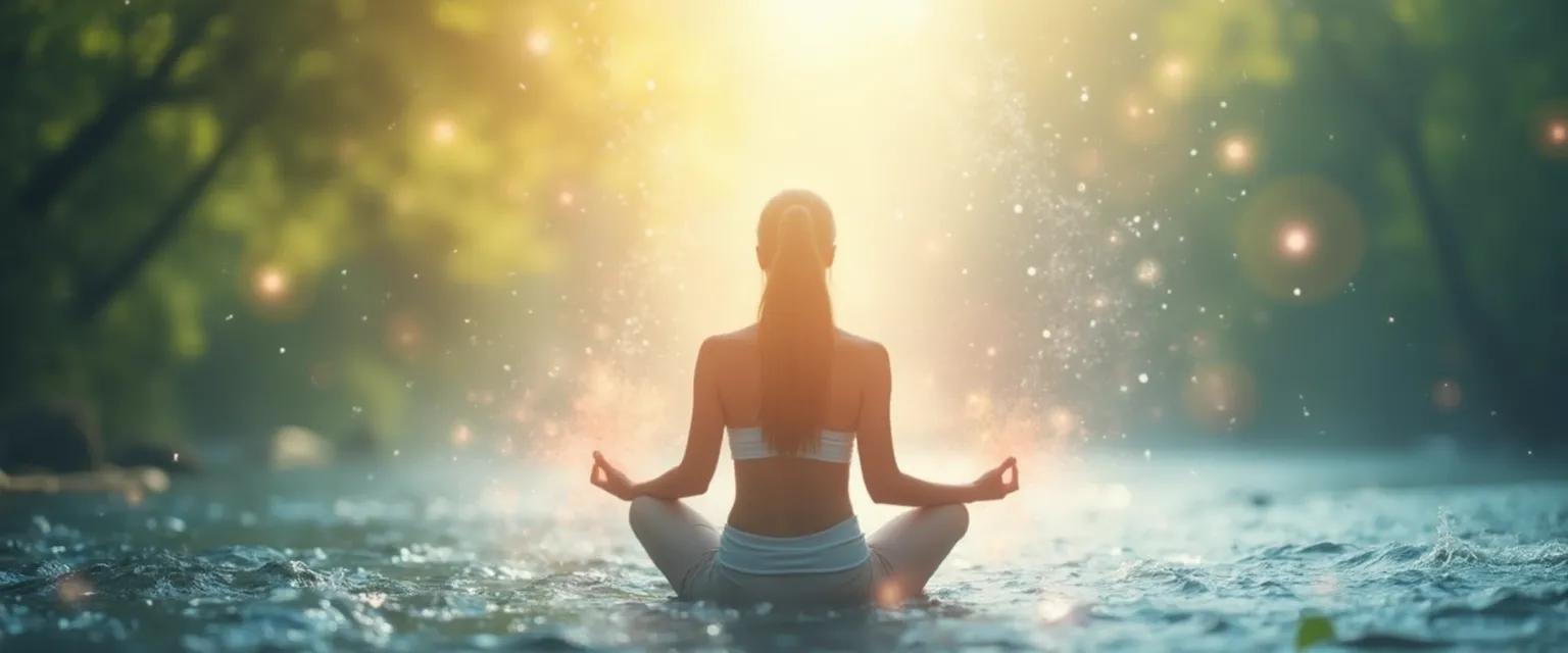 Person practicing artful mindfulness exercise for chronic pain relief