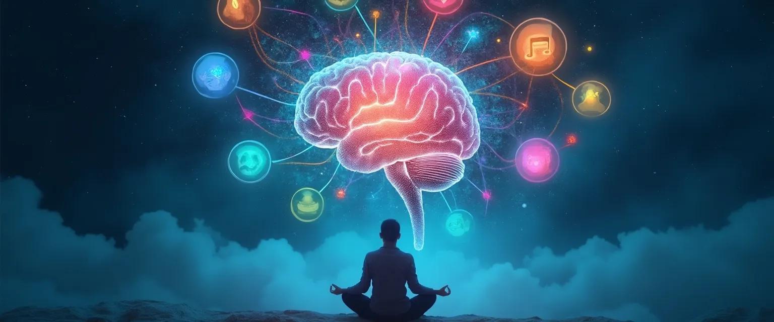 Person practicing emotional self awareness and brainly techniques for recognizing emotional patterns