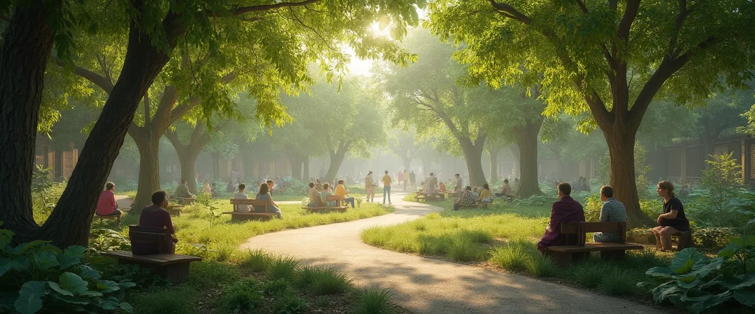 Diverse people participating in alternative grief groups for healing and emotional support