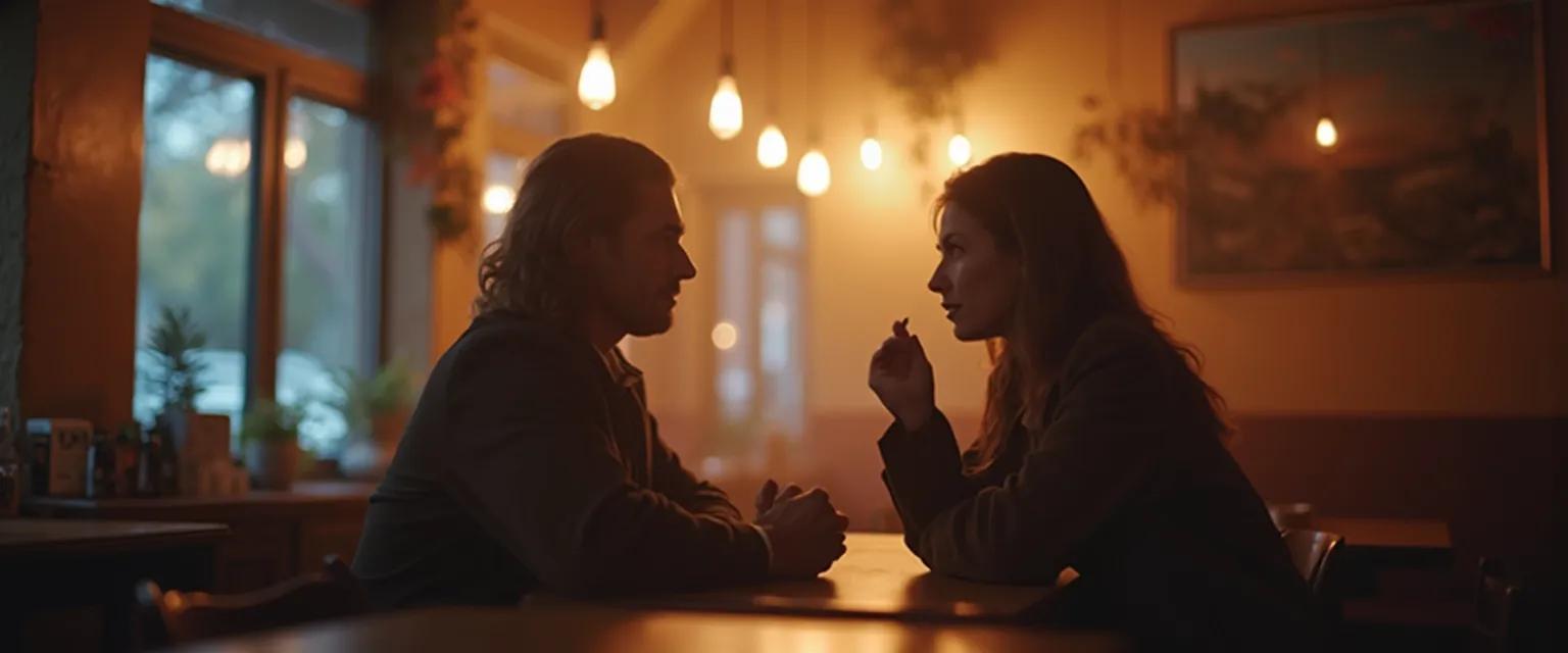 Person applying practical emotional intelligence techniques during conversation