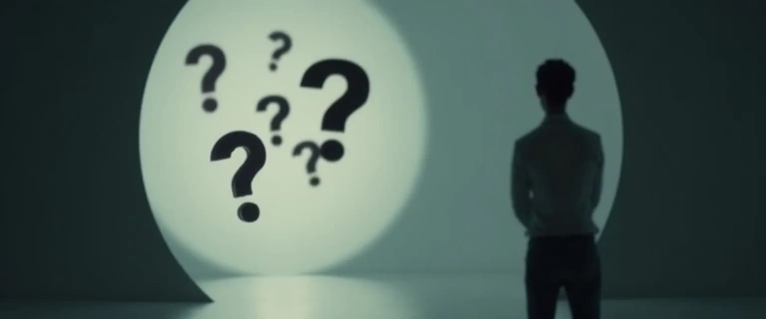 Woman reflecting on how to describe her level of self-awareness using a mirror metaphor