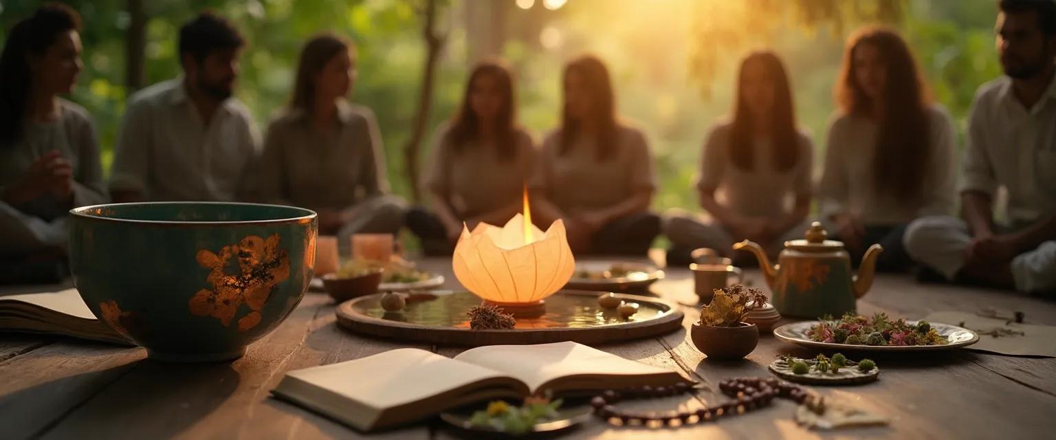 Cultural rituals for healing breakup heartbreak shown through diverse traditional practices