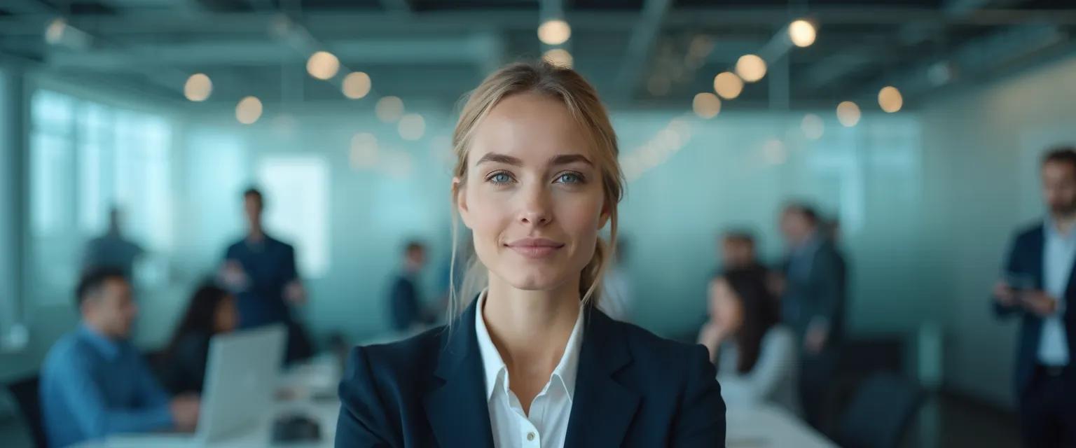 Professional using emotional quotient skills to manage stress in a high-pressure work environment