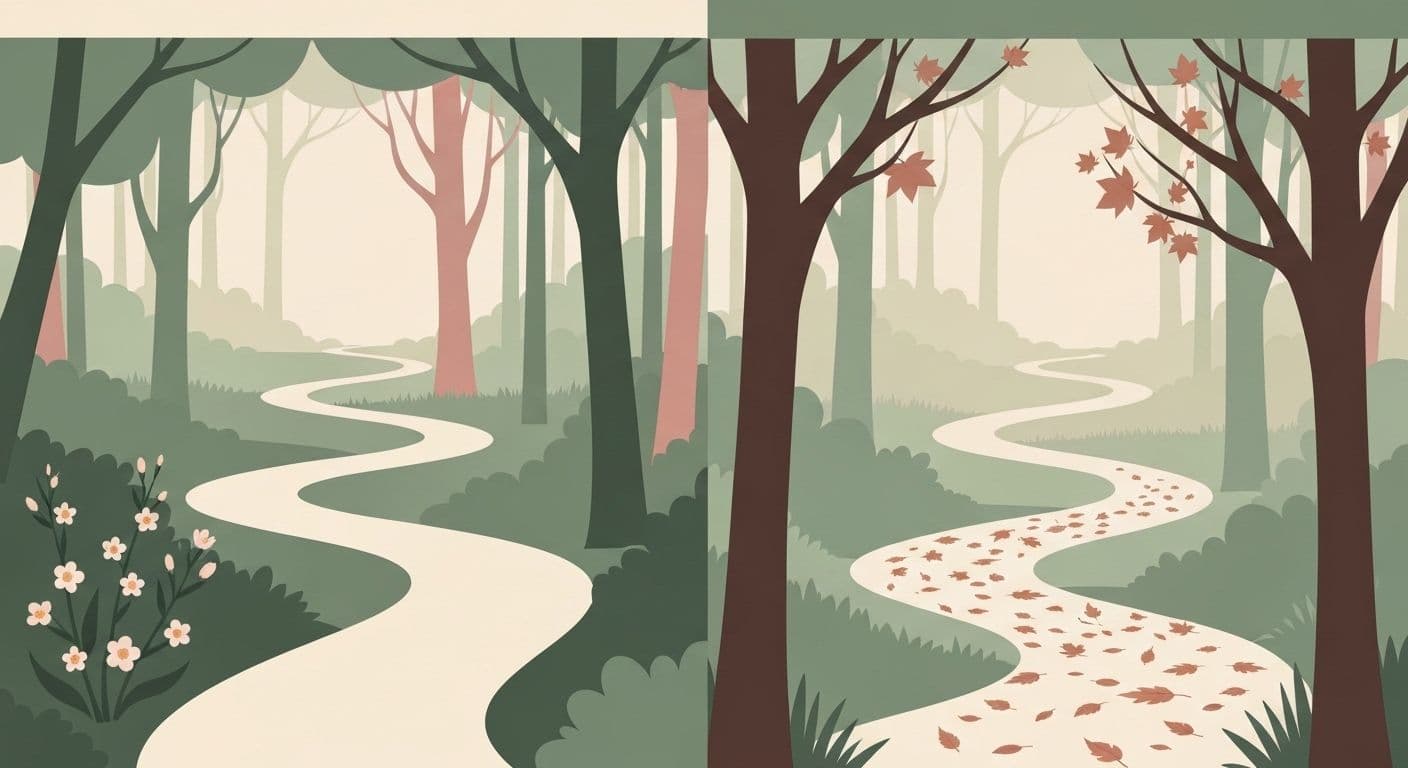 Person peacefully reflecting on their journey getting through heartbreak at their own pace