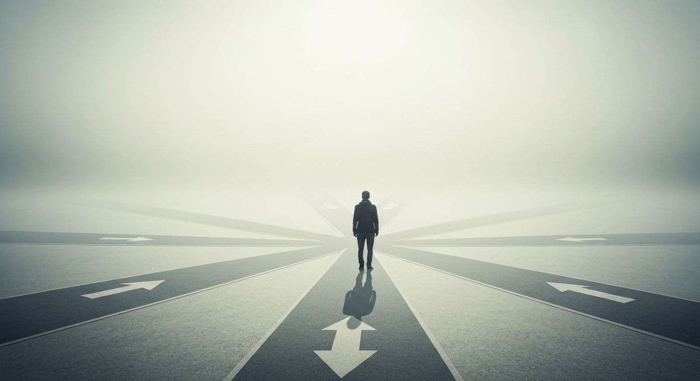 Person reflecting thoughtfully showing how self-awareness is key to living a more meaningful life