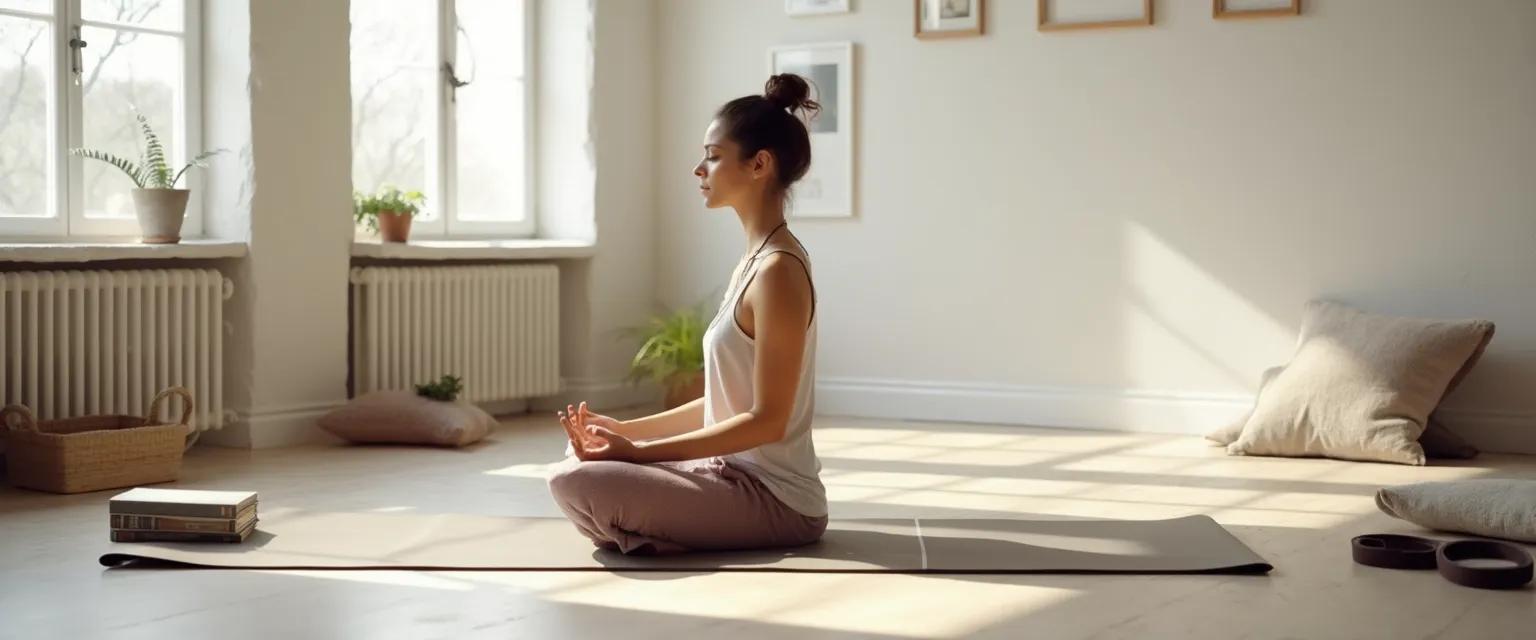 Simple home Re:Mind Studio setup with everyday household items