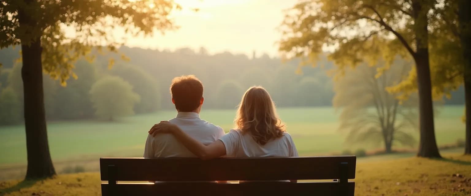Person comforting someone who lost a loved one with supportive phrases