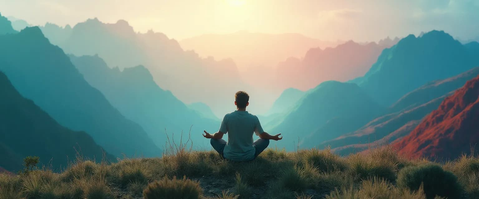 Person creating a personal emotional trigger map for better self awareness and self control