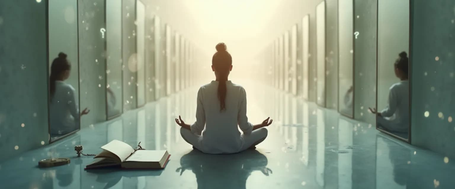 Person exploring unconventional self awareness techniques to know yourself better beyond personality tests