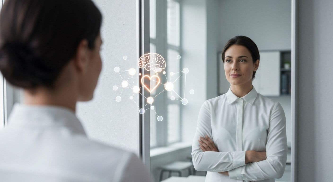 Professional reflecting on awareness of yourself and career growth opportunities