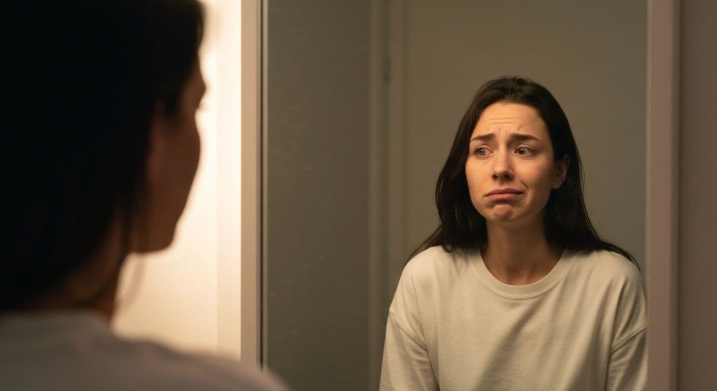 Person reflecting on EI self awareness to improve relationships and emotional intelligence