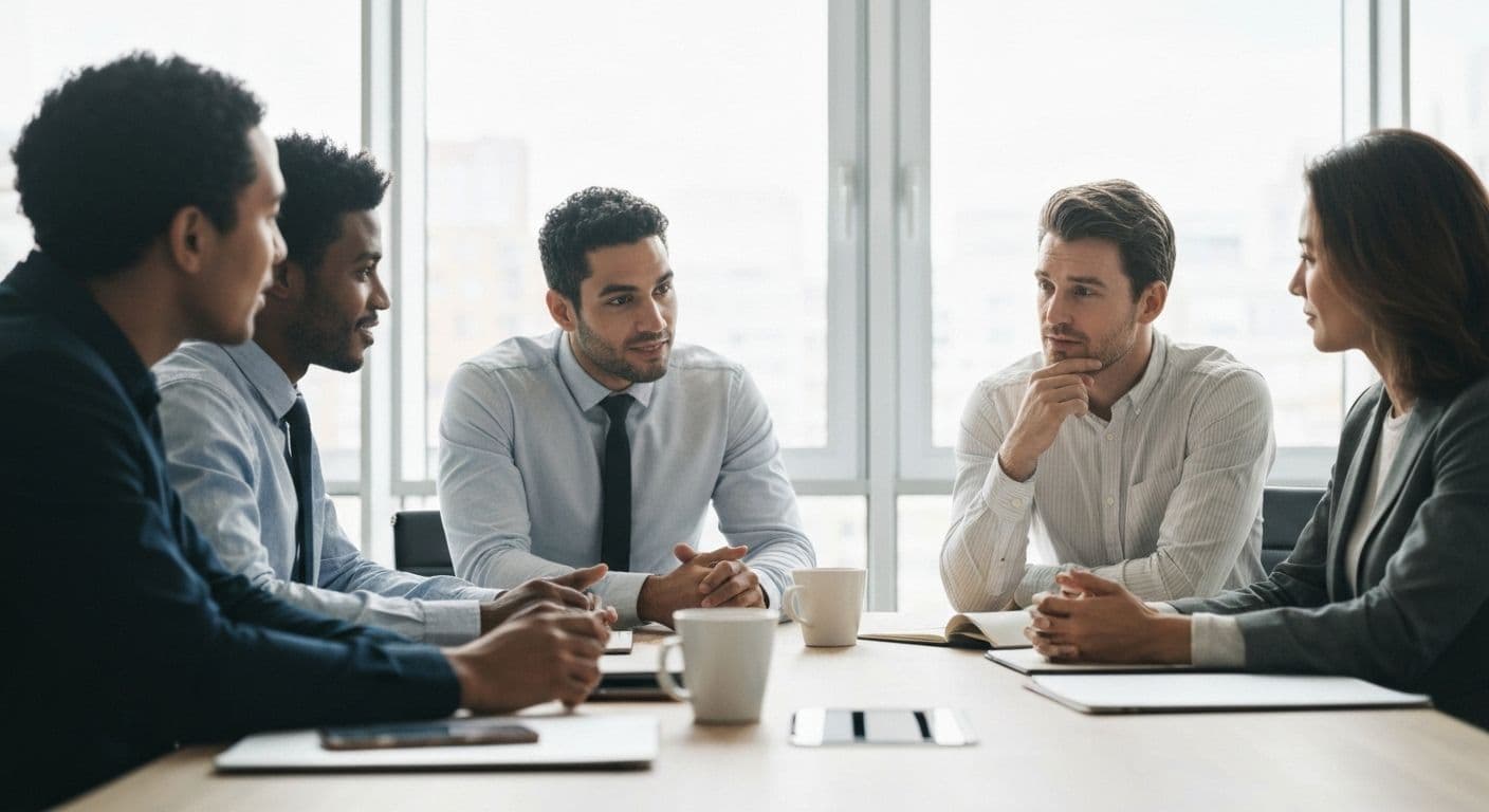 Self-aware leader demonstrating awareness as a leader while building strong team connections