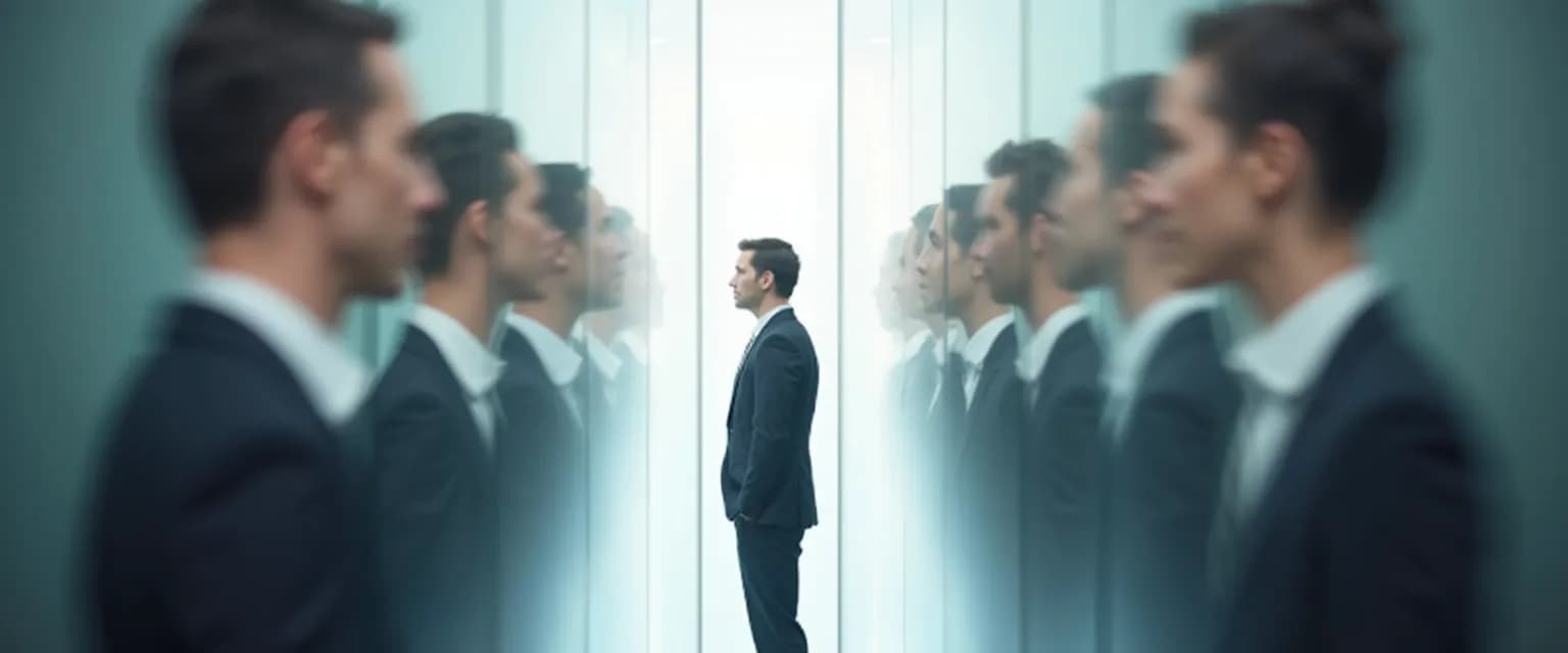 Professional developing awareness as a leader by addressing blind spots