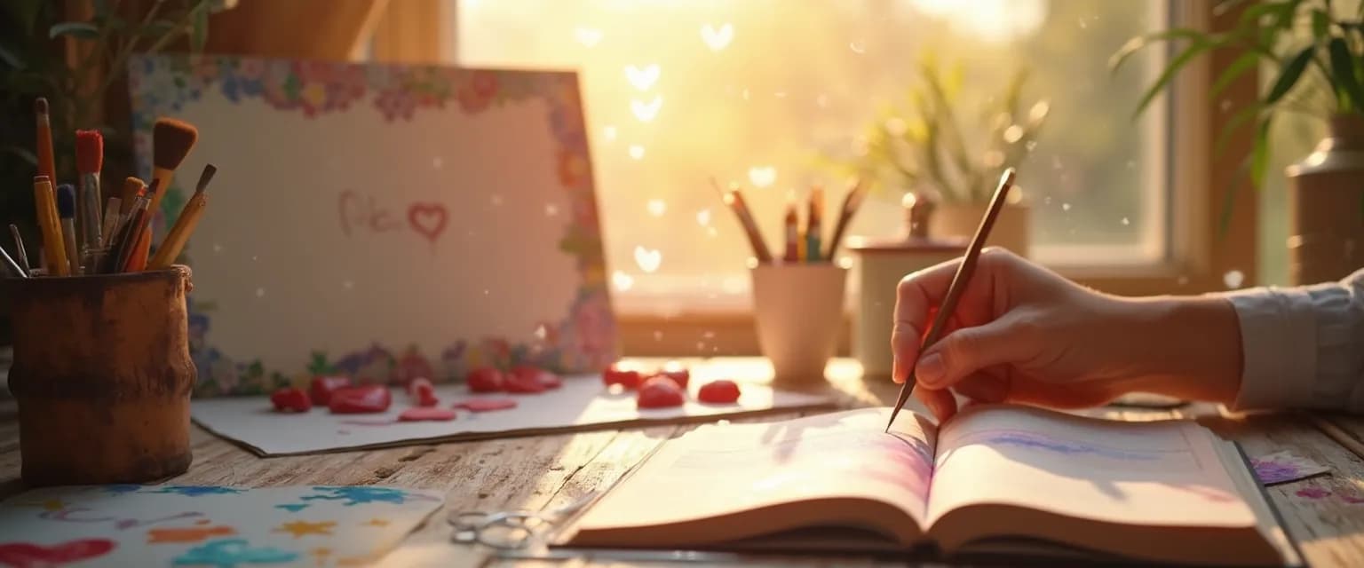 Woman rediscovering passion projects as part of healing life after heartbreak