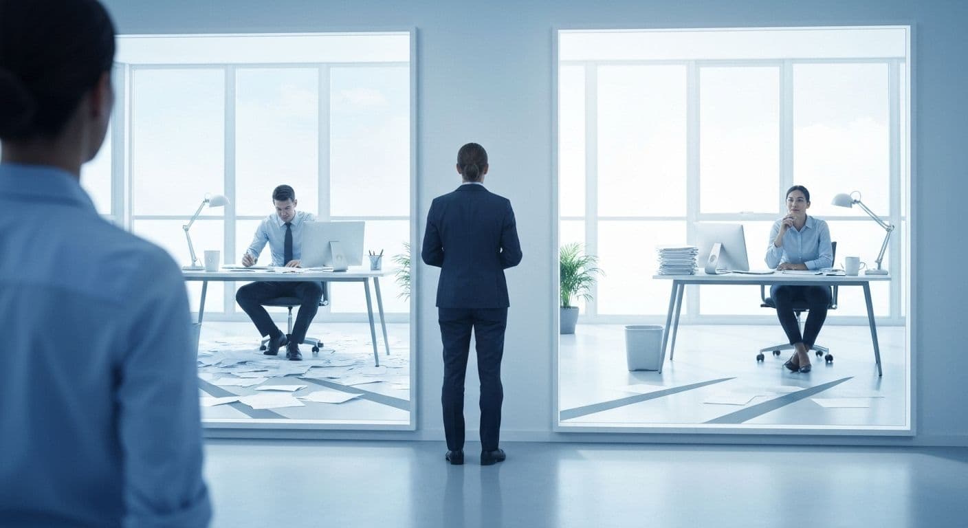 Professional using self management and self awareness to advance career growth and find opportunities