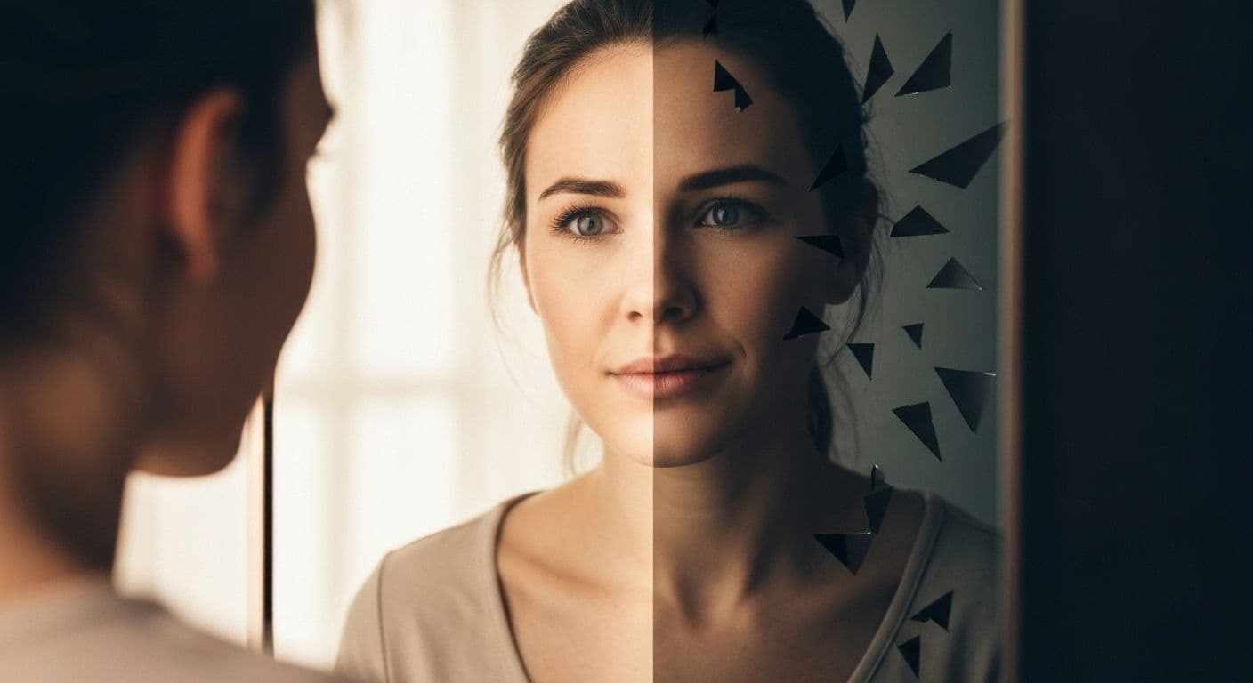 Person reflecting on emotions showing self awareness related to emotional intelligence development