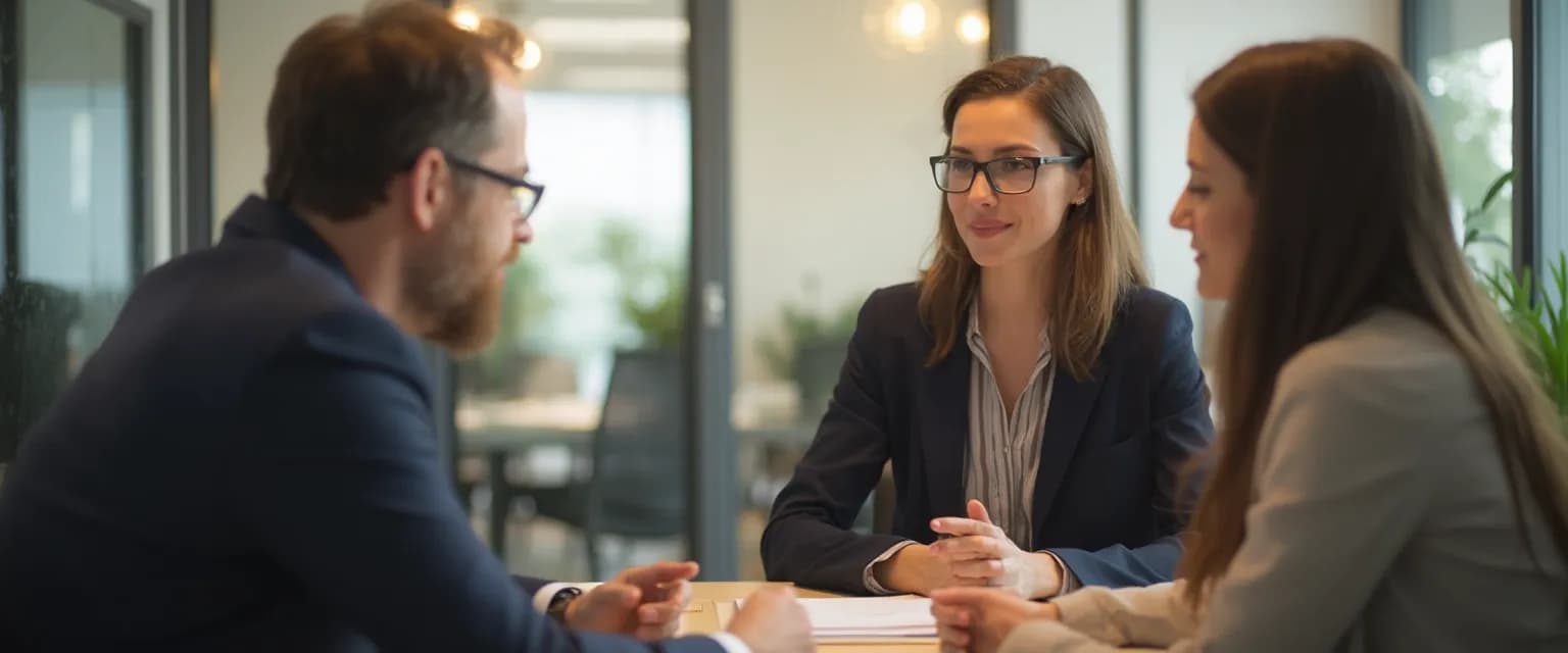 Professionals using highly emotional intelligence during workplace conflict resolution