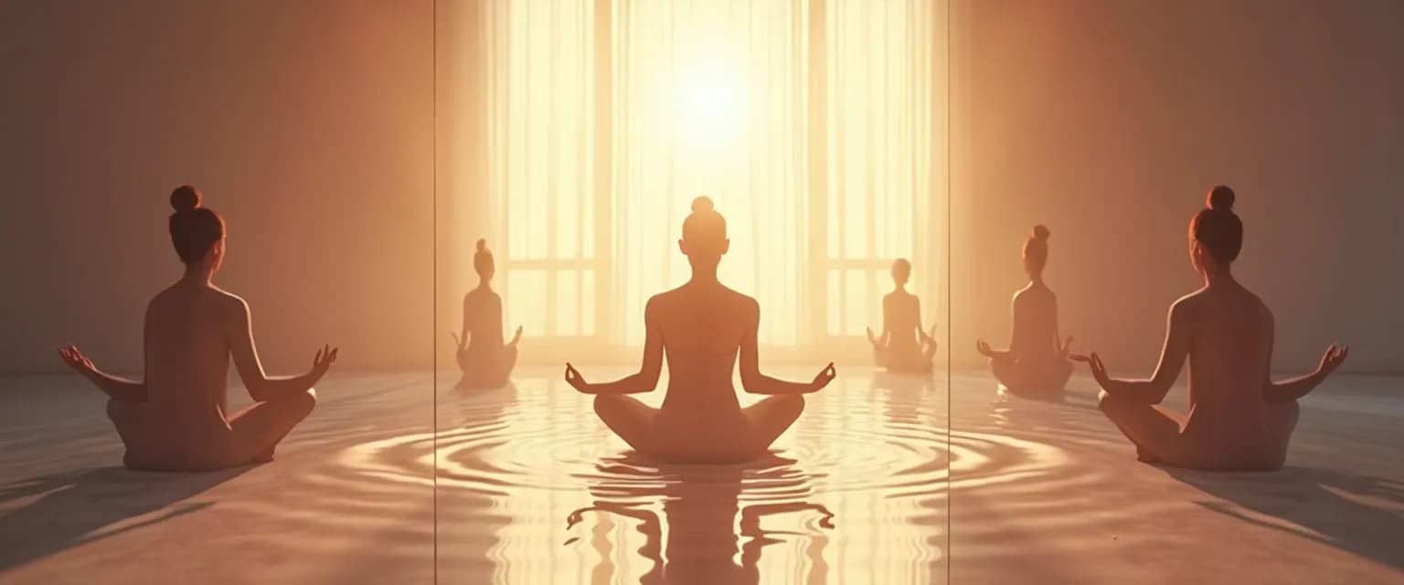 Person practicing daily reflection techniques for improving self-awareness